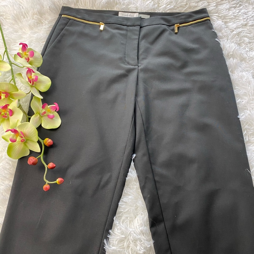 Calvin Klein Straight Leg Slacks - Picture 2 of 7